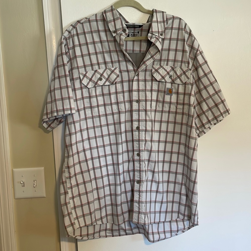 Carhartt Force Relaxed Fit Button Up XL